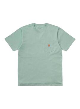 Camiseta Hombre Carhartt WIP Pocket Verde