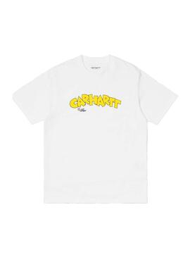 Camiseta Hombre Carhartt WIP Loondy Blanca