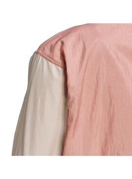 Chaqueta Mujer adidas Lino Rosa Negra