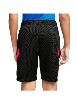 Pantalón C. Niño Nike Dry Strike Negro/Fucsia