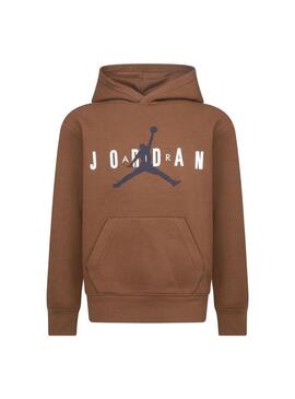 Sudadera Niño Jordan Pull Over Marron