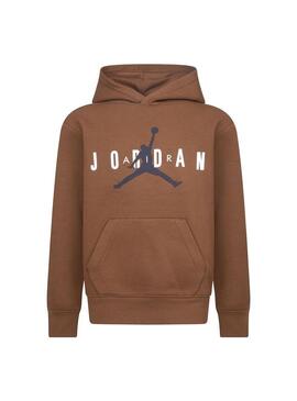 Sudadera Niño Jordan Pull Over Marron