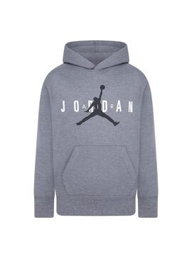 Sudadera Niño Jordan Pull Over Gris