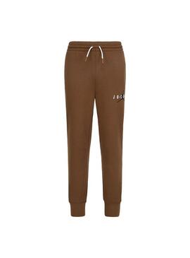 Pantalon Niño Jordan F7 Marron