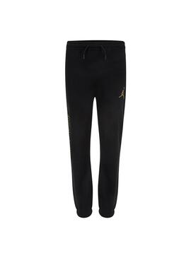 Pantalon Niño Jordan Take Flight Negro Dorado