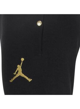 Pantalon Niño Jordan Take Flight Negro Dorado