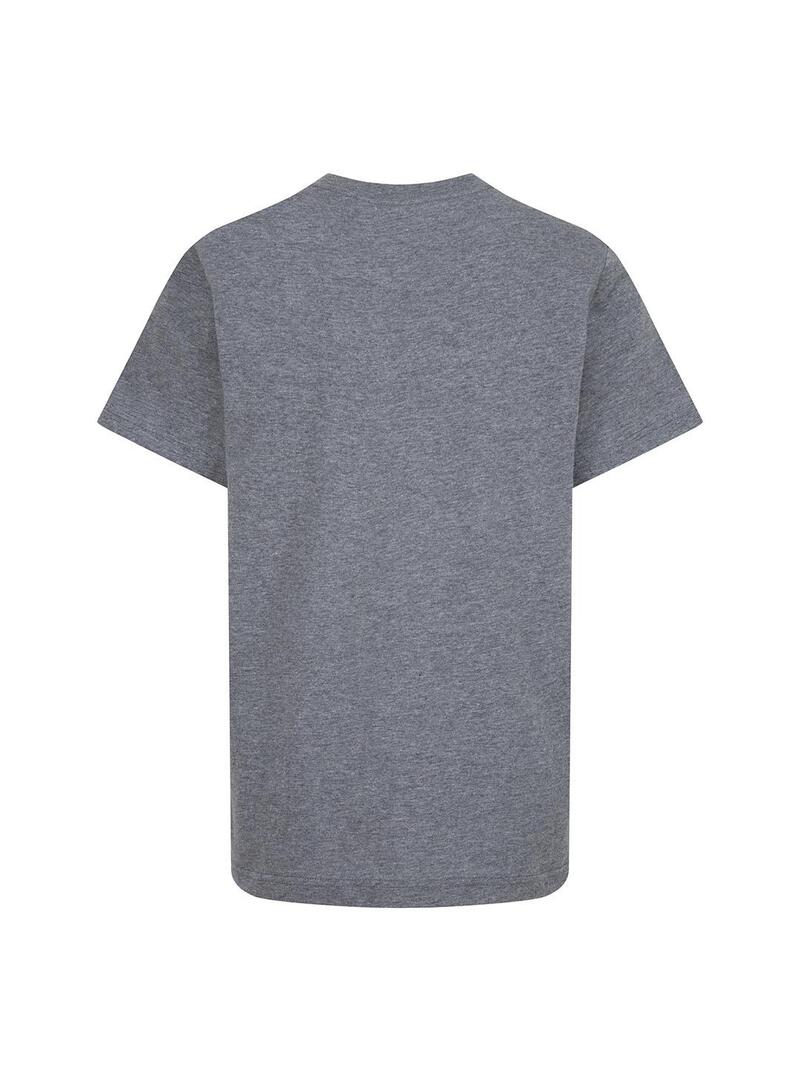 Camiseta Niño Jordan Basic Gris