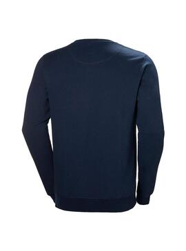 Sudadera Hombre HH Logo  Marino/Rojo