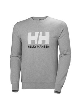 Sudadera Hombre HH Logo Crew Gris