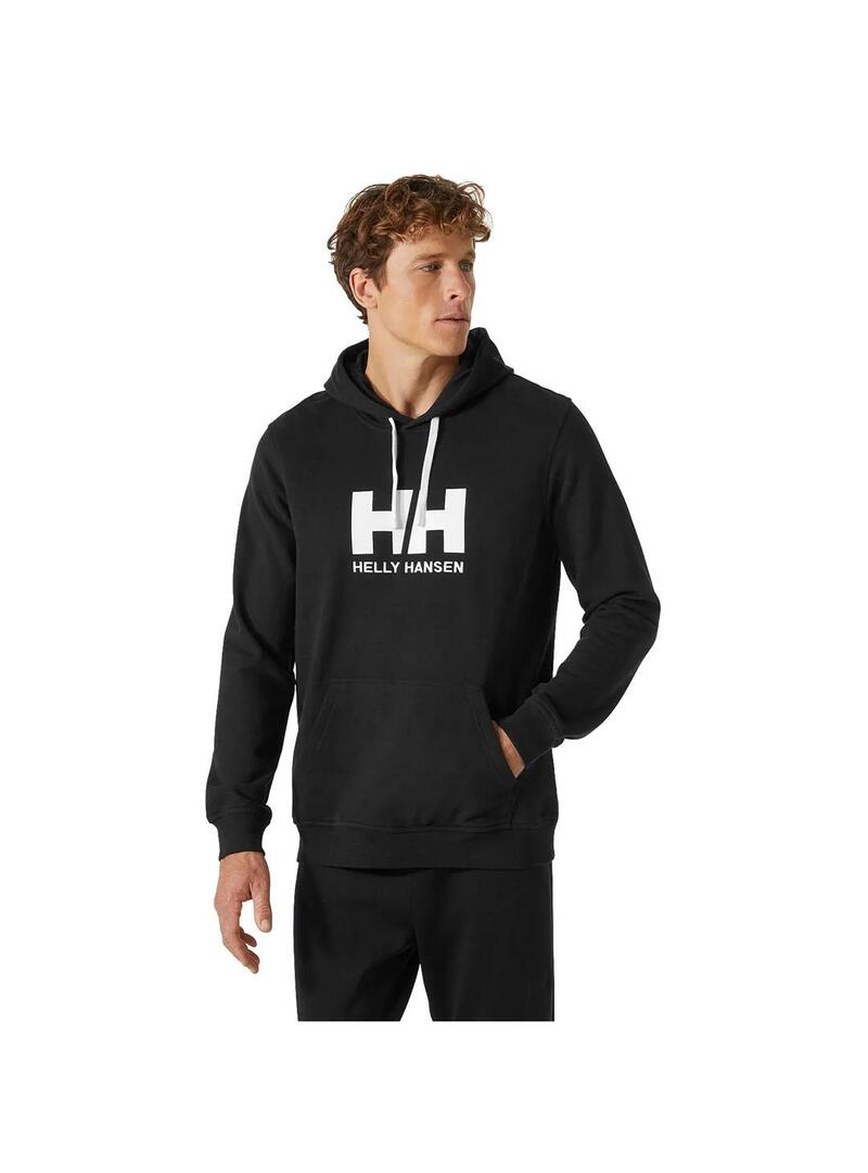 SUDADERA HELLY HANSEN HOODIE NEGRA