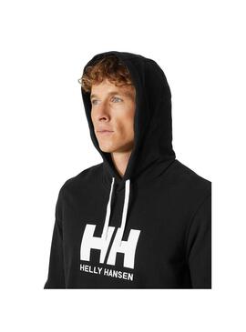 Sudadera Hombre HH Logo Hoodie Negra