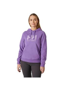 Sudadera Mujer HH Logo Hoodie Morada