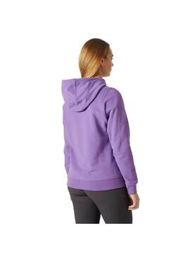 Sudadera Mujer HH Logo Hoodie Morada