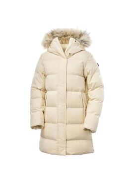 Parka Mujer HH Blossom Puffy Crema