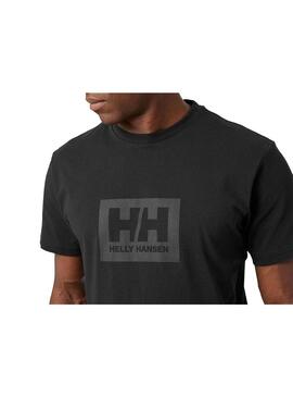 Camiseta Hombre HH Box Negra