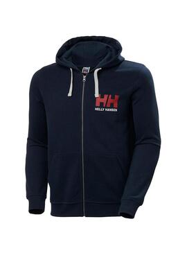 Sudadera Hombre HH Logo Full Marino