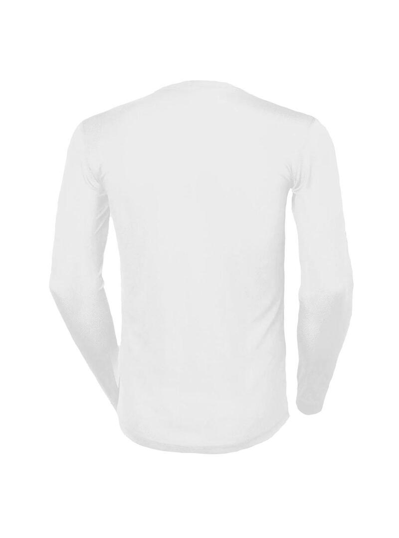 Camiseta Térmica Hombre HH Lifa Stripe Blanca