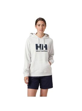 Sudadera Mujer HH Logo Hoodie Gris