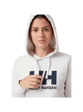 Sudadera Mujer HH Logo Hoodie Gris