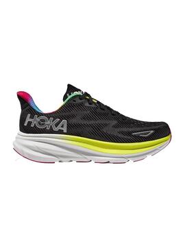 Zapatilla Hombre Hoka Clifton 9 Negro/Multicolor