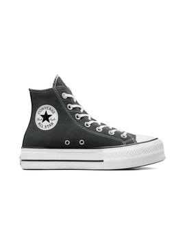 Zapatilla Mujer Converse Ctas Lift Hi Verde (gris)