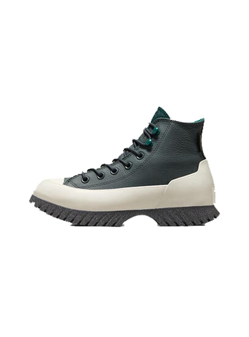 Zapatilla Mujer Converse Lugged 2.0 CC Verde Piel