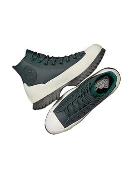 Zapatilla Mujer Converse Lugged 2.0 CC Verde Piel