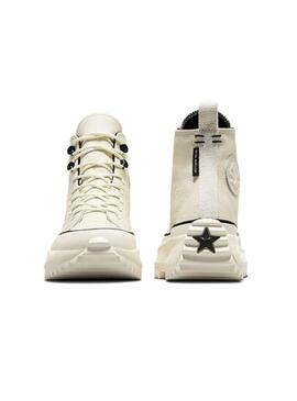 Zapatilla Mujer Converse Run Star Beige Piel