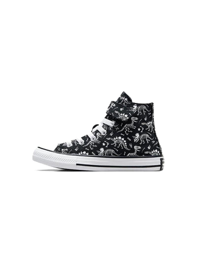 Zapatilla Niñ@ Converse Ctas Easy-On Negra Print