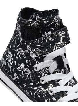 Zapatilla Niñ@ Converse Ctas Easy-On Negra Print