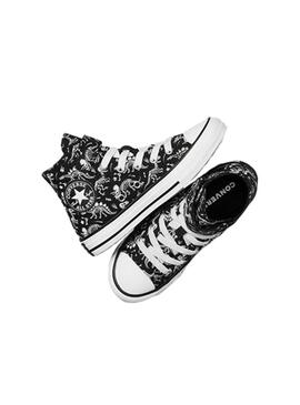 Zapatilla Niñ@ Converse Ctas Easy-On Negra Print