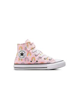 Zapatilla Niña Converse Ctas Easy-On Rosa Arcoiris