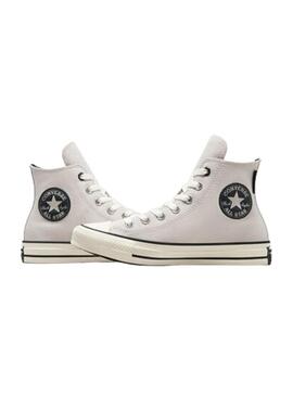 Zapatilla Converse Unisex Ctas Hi Pale Gris