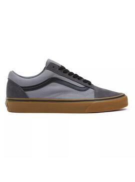 Zapatilla Hombre Vans Old Skool Gris Caramelo