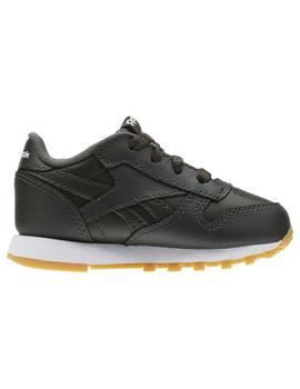 Zapatilla Reebok Classic Bebe Verde Oscuro