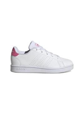 Zapatilla Niña adidas Advantage Blanco/Rosa