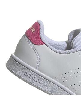 Zapatilla Niña adidas Advantage Blanco/Rosa