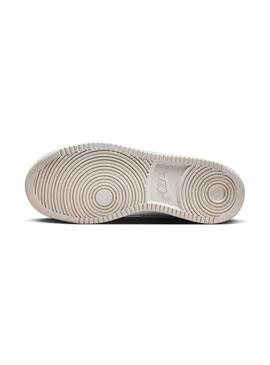 Zapatilla Mujer Nike Court Vision Mid Crema