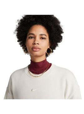 Sudadera Mujer Nike Nsw Phnx Beige