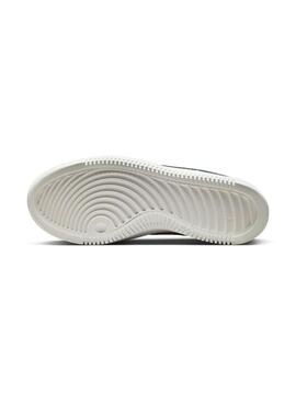 Zapatilla Mujer Nike Court Vison Alta Beige Azul