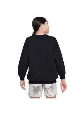 Sudadera Niño Nike Club Ovrszd Negra