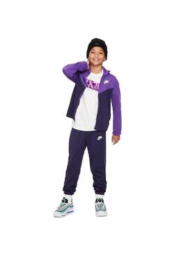 Chandal Niñ@ Nike Nsw Violeta Azul