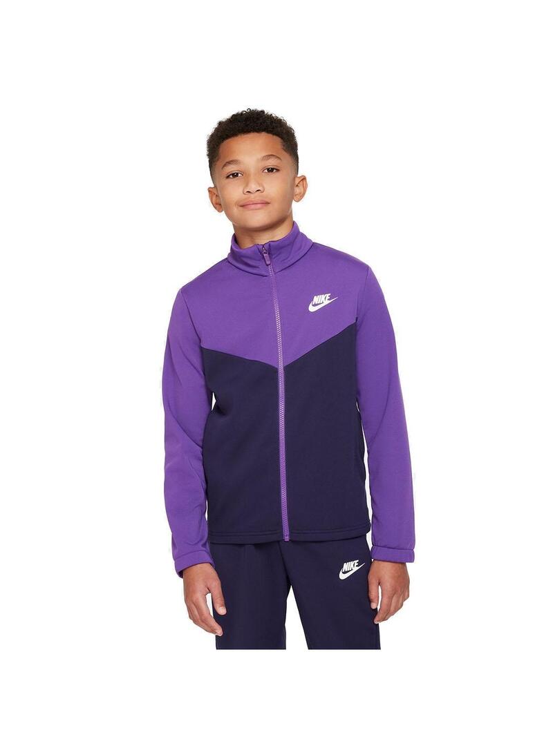 Chandal Ni Nike Nsw Violeta Azul