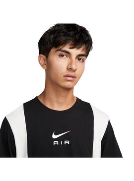 Camiseta Hombre Nike Nsw Air Negra Blanca