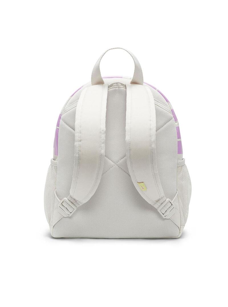 Mini Mochila Unisex Nike Brsla Beige Lila