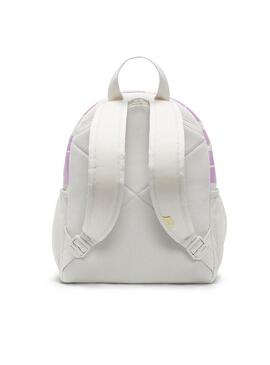 Mini Mochila Unisex Nike Brsla Beige Lila
