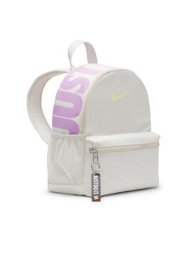 Mini Mochila Unisex Nike Brsla Beige Lila