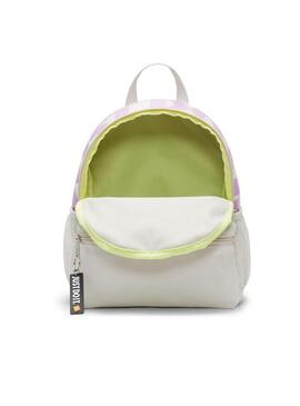 Mini Mochila Unisex Nike Brsla Beige Lila