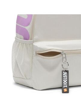 Mini Mochila Unisex Nike Brsla Beige Lila