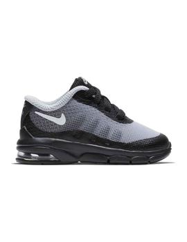 Zapatilla Nike Air Max Invigor Bebe Negro y Gris